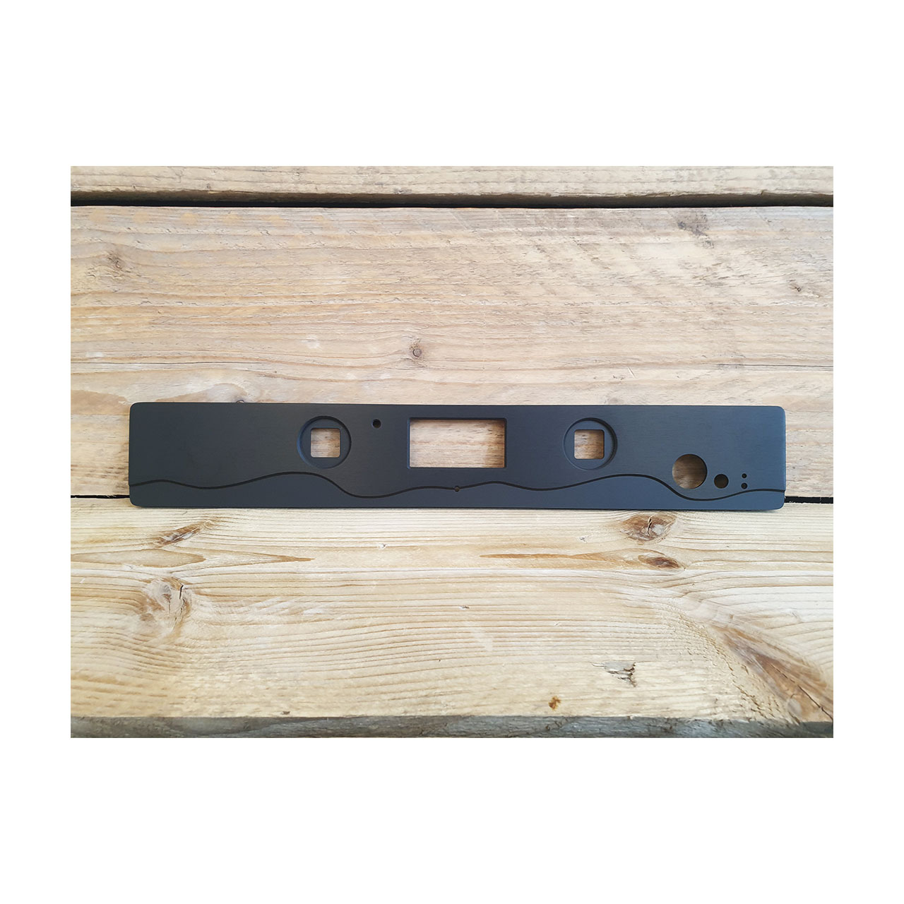 DIYclassD faceplate PreAmp black